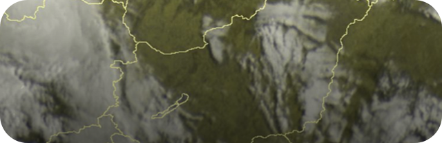 Magyarországi műholdkép